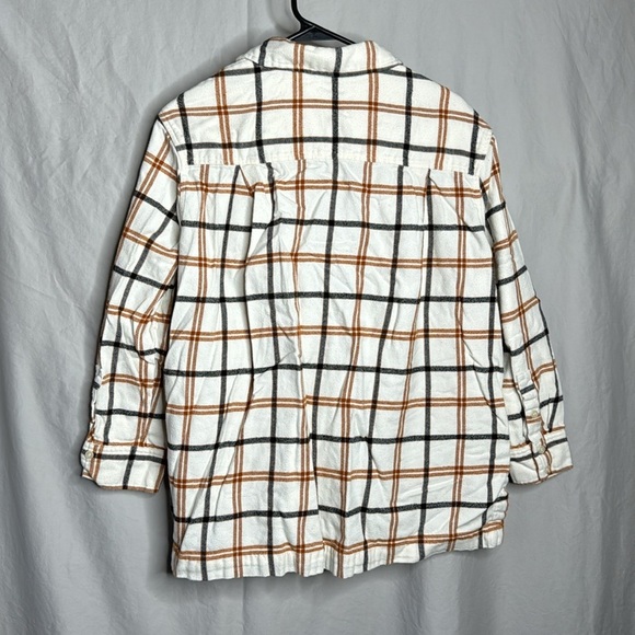 Madewell Flannel Oversized Boyfriend Shirt in Plaid - Picture 10 of 10